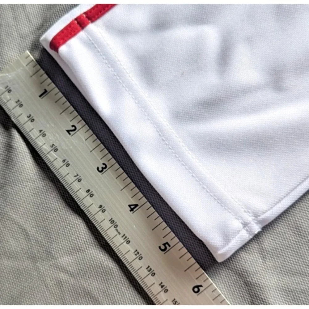 Easton Rival+ Youth Piped Pant | White/Red | Youth Small Waist 23-25